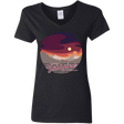 T-Shirts Black / S Enjoy Our Double Sunset Women's V-Neck T-Shirt