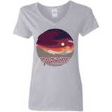 T-Shirts Sport Grey / S Enjoy Our Double Sunset Women's V-Neck T-Shirt