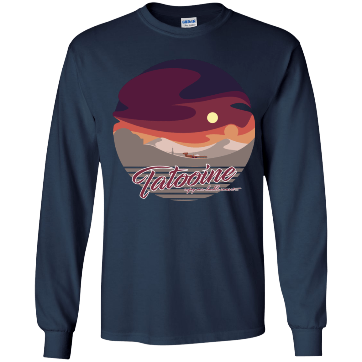 Enjoy Our Double Sunset Youth Long Sleeve T-Shirt