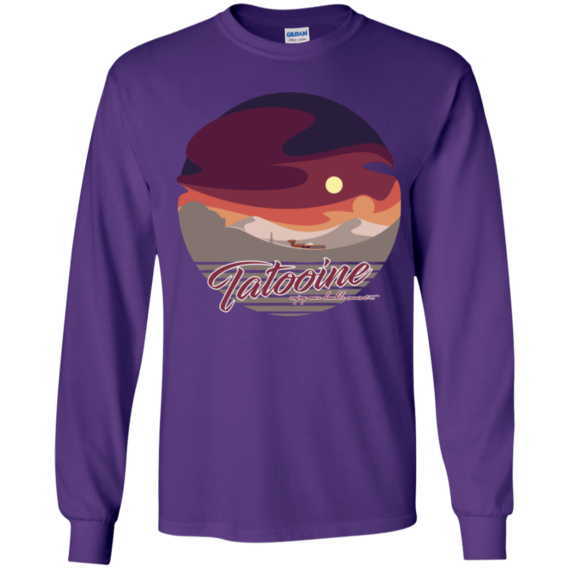 Enjoy Our Double Sunset Youth Long Sleeve T-Shirt
