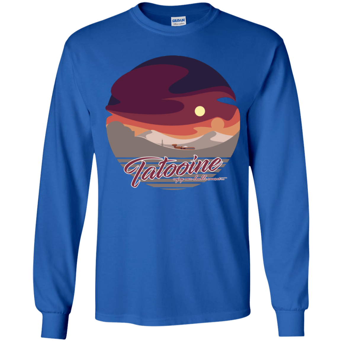 Enjoy Our Double Sunset Youth Long Sleeve T-Shirt