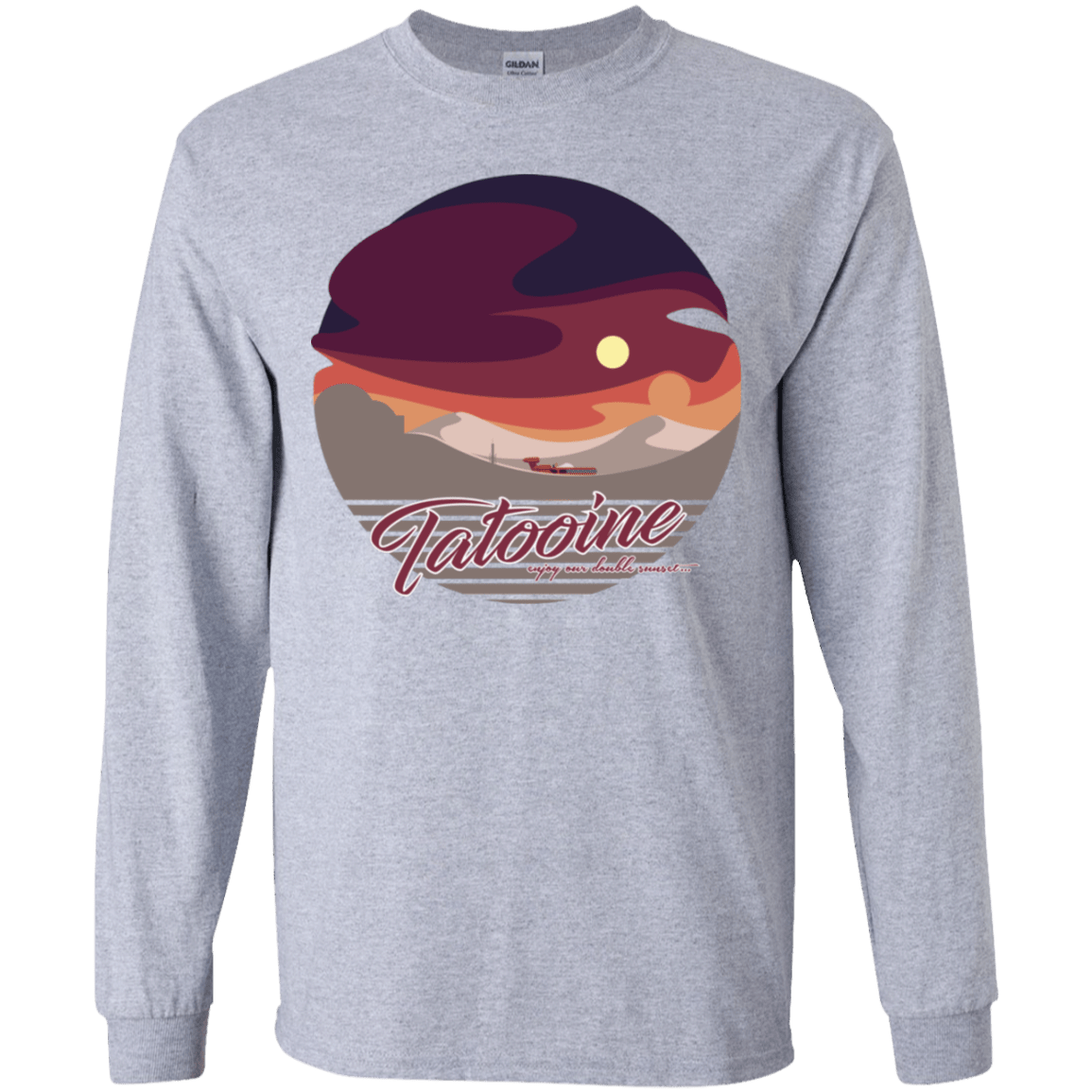 Enjoy Our Double Sunset Youth Long Sleeve T-Shirt