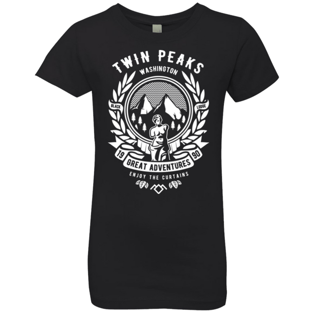 T-Shirts Black / YXS ENJOY THE CURTAINS Girls Premium T-Shirt