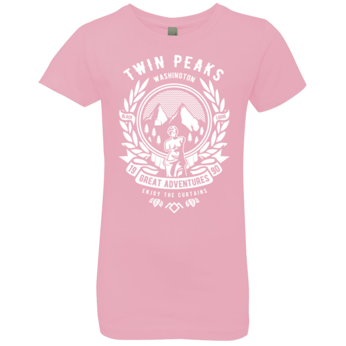 T-Shirts Light Pink / YXS ENJOY THE CURTAINS Girls Premium T-Shirt