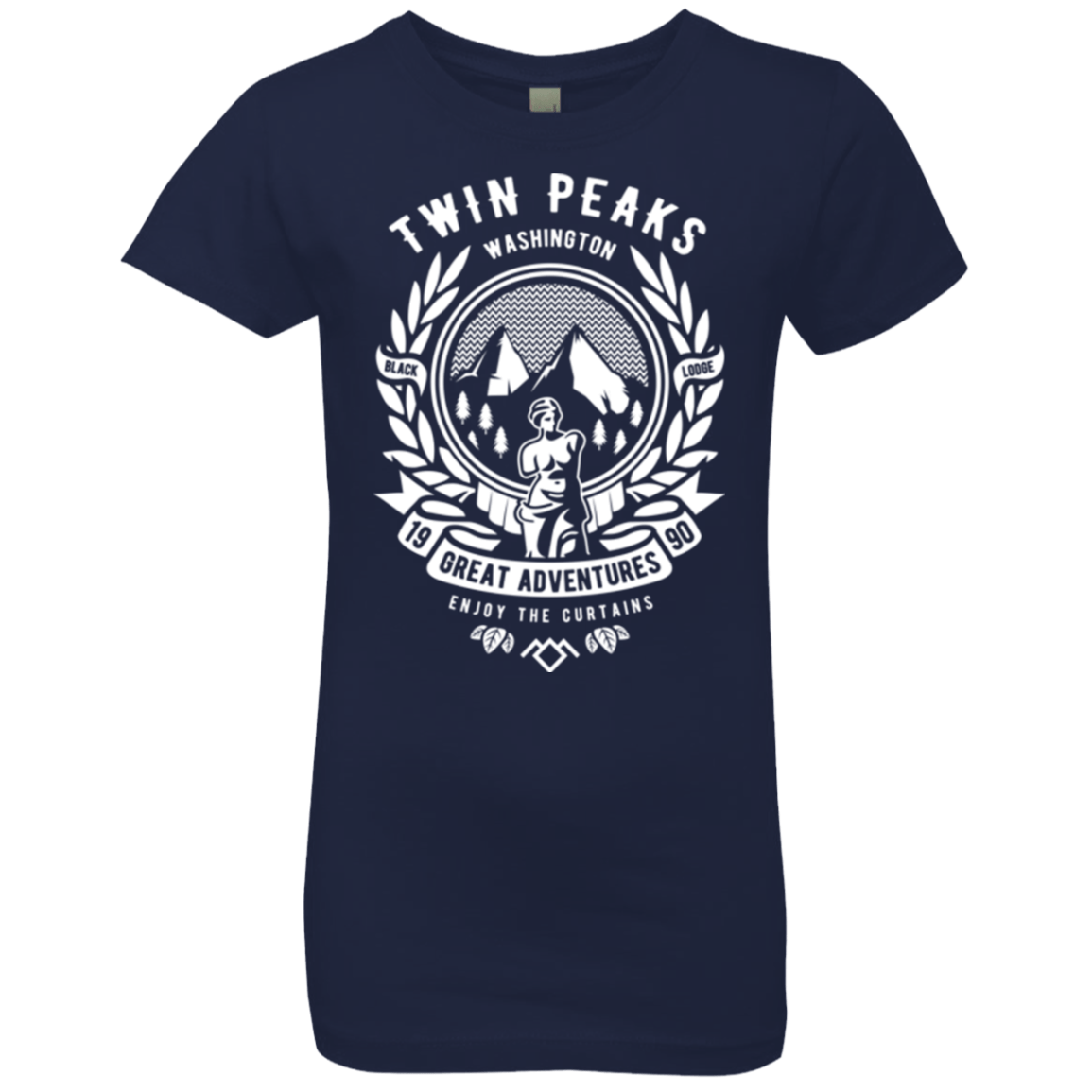 T-Shirts Midnight Navy / YXS ENJOY THE CURTAINS Girls Premium T-Shirt