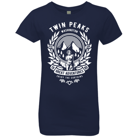 T-Shirts Midnight Navy / YXS ENJOY THE CURTAINS Girls Premium T-Shirt