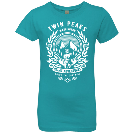 T-Shirts Tahiti Blue / YXS ENJOY THE CURTAINS Girls Premium T-Shirt