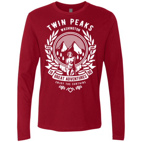 T-Shirts Cardinal / Small ENJOY THE CURTAINS Men's Premium Long Sleeve