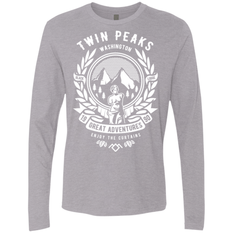 T-Shirts Heather Grey / Small ENJOY THE CURTAINS Men's Premium Long Sleeve