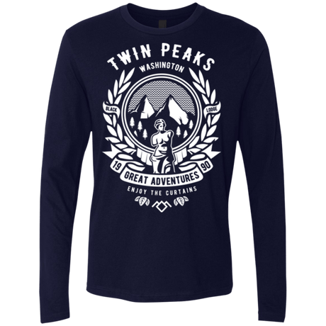 T-Shirts Midnight Navy / Small ENJOY THE CURTAINS Men's Premium Long Sleeve