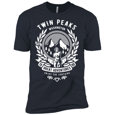 T-Shirts Indigo / X-Small ENJOY THE CURTAINS Men's Premium T-Shirt