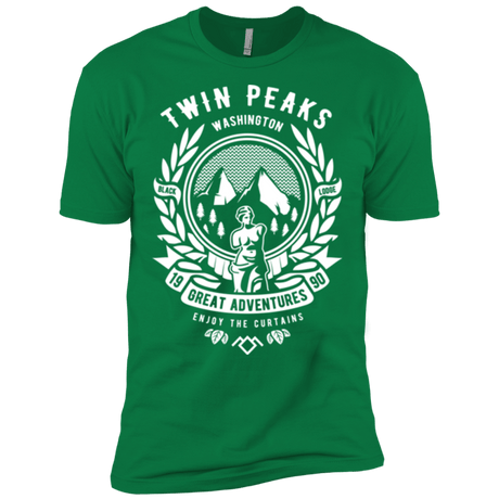 T-Shirts Kelly Green / X-Small ENJOY THE CURTAINS Men's Premium T-Shirt