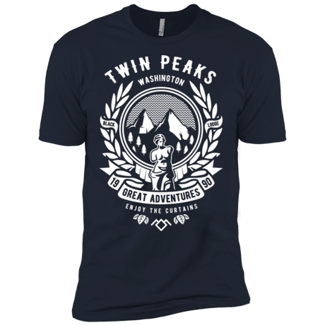 T-Shirts Midnight Navy / X-Small ENJOY THE CURTAINS Men's Premium T-Shirt