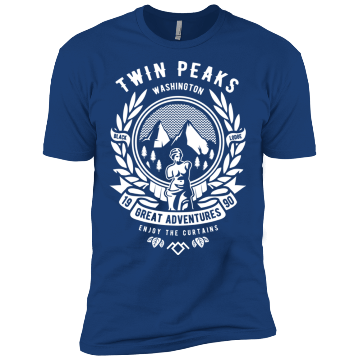 T-Shirts Royal / X-Small ENJOY THE CURTAINS Men's Premium T-Shirt