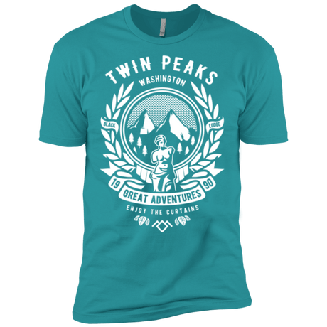 T-Shirts Tahiti Blue / X-Small ENJOY THE CURTAINS Men's Premium T-Shirt