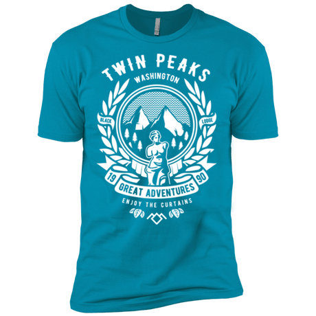 T-Shirts Turquoise / X-Small ENJOY THE CURTAINS Men's Premium T-Shirt