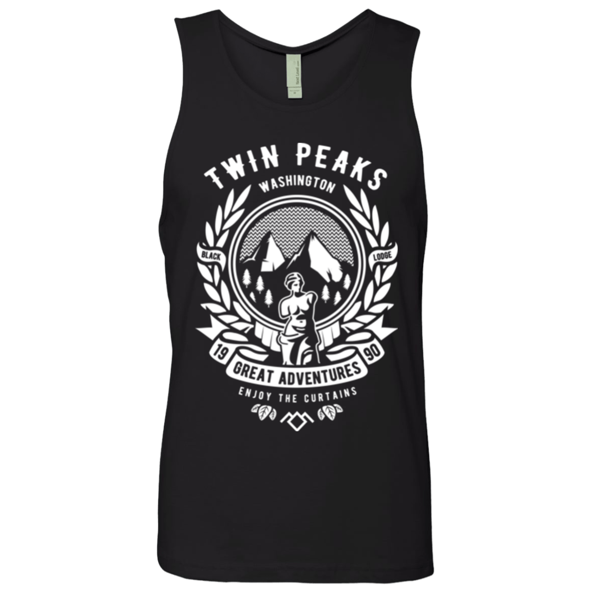 T-Shirts Black / Small ENJOY THE CURTAINS Men's Premium Tank Top