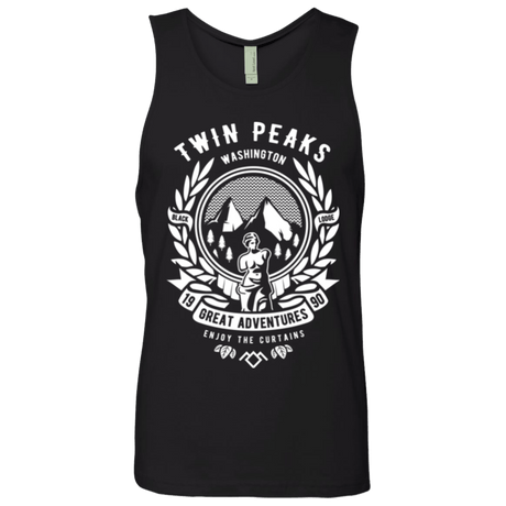 T-Shirts Black / Small ENJOY THE CURTAINS Men's Premium Tank Top