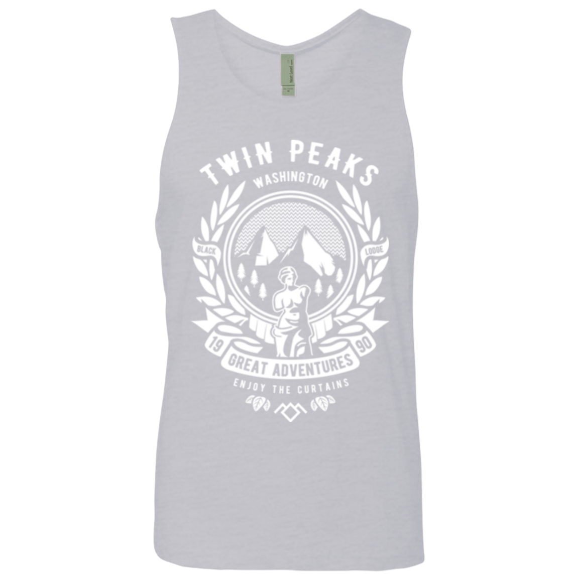 T-Shirts Heather Grey / Small ENJOY THE CURTAINS Men's Premium Tank Top