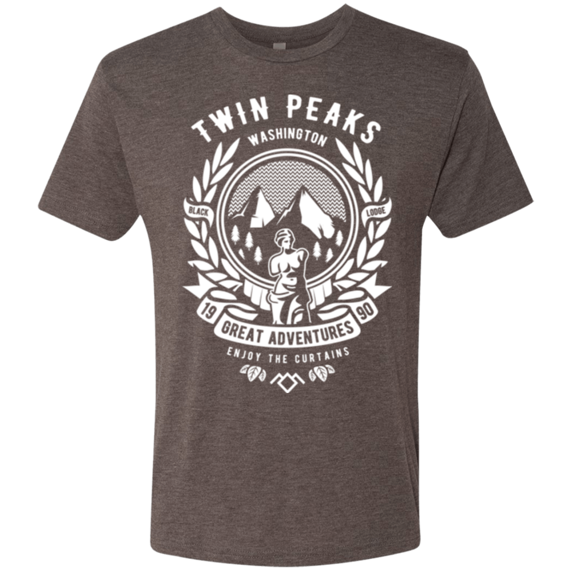 T-Shirts Macchiato / Small ENJOY THE CURTAINS Men's Triblend T-Shirt