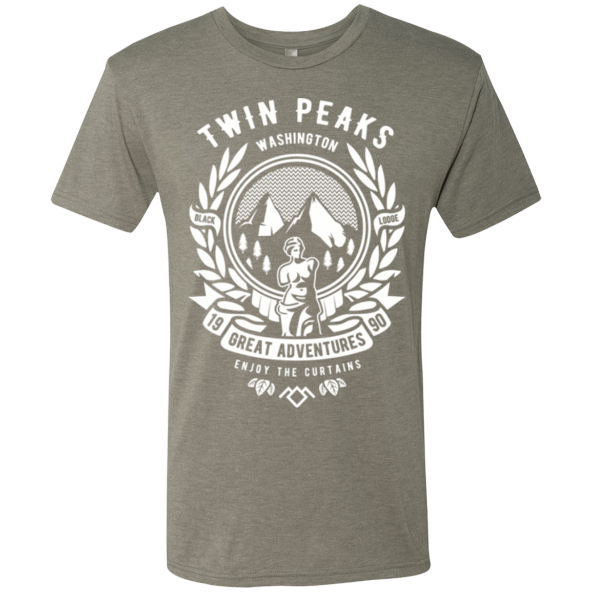 T-Shirts Venetian Grey / Small ENJOY THE CURTAINS Men's Triblend T-Shirt