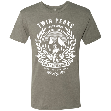 T-Shirts Venetian Grey / Small ENJOY THE CURTAINS Men's Triblend T-Shirt