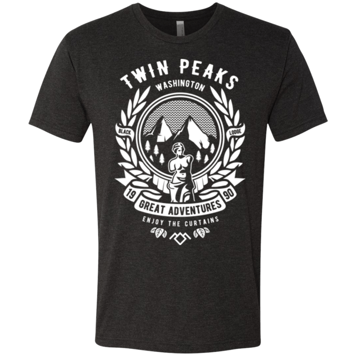 T-Shirts Vintage Black / Small ENJOY THE CURTAINS Men's Triblend T-Shirt