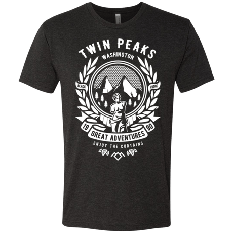 T-Shirts Vintage Black / Small ENJOY THE CURTAINS Men's Triblend T-Shirt