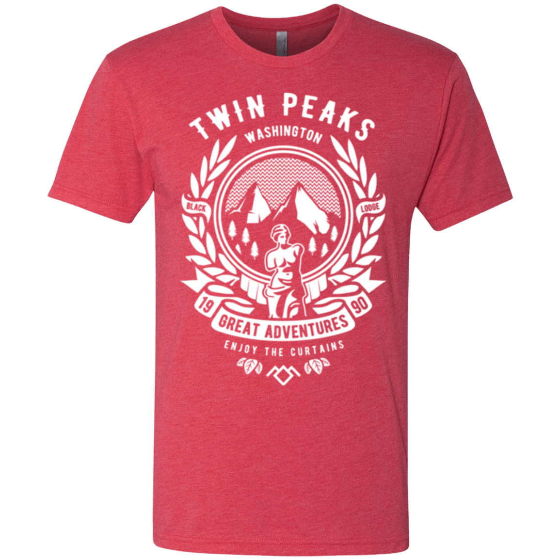 T-Shirts Vintage Red / Small ENJOY THE CURTAINS Men's Triblend T-Shirt