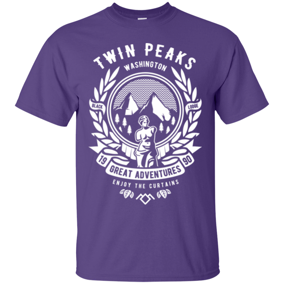 T-Shirts Purple / Small ENJOY THE CURTAINS T-Shirt