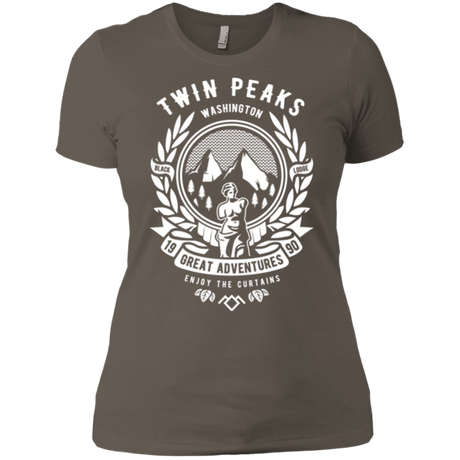 T-Shirts Warm Grey / X-Small ENJOY THE CURTAINS Women's Premium T-Shirt