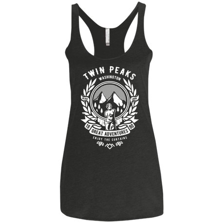 T-Shirts Vintage Black / X-Small ENJOY THE CURTAINS Women's Triblend Racerback Tank