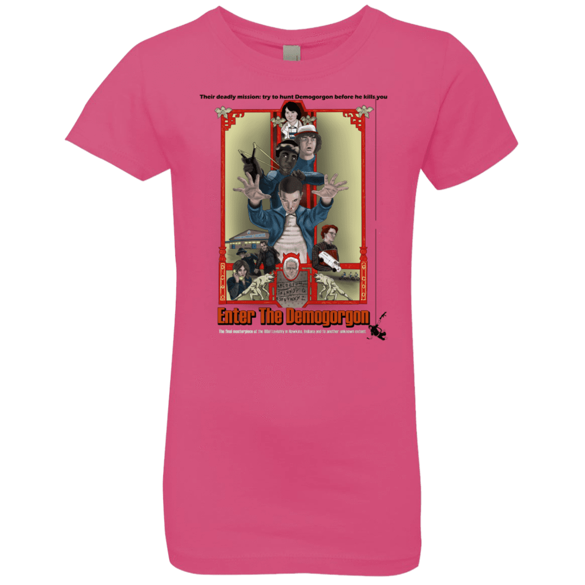 T-Shirts Hot Pink / YXS Enter the Dragon Girls Premium T-Shirt