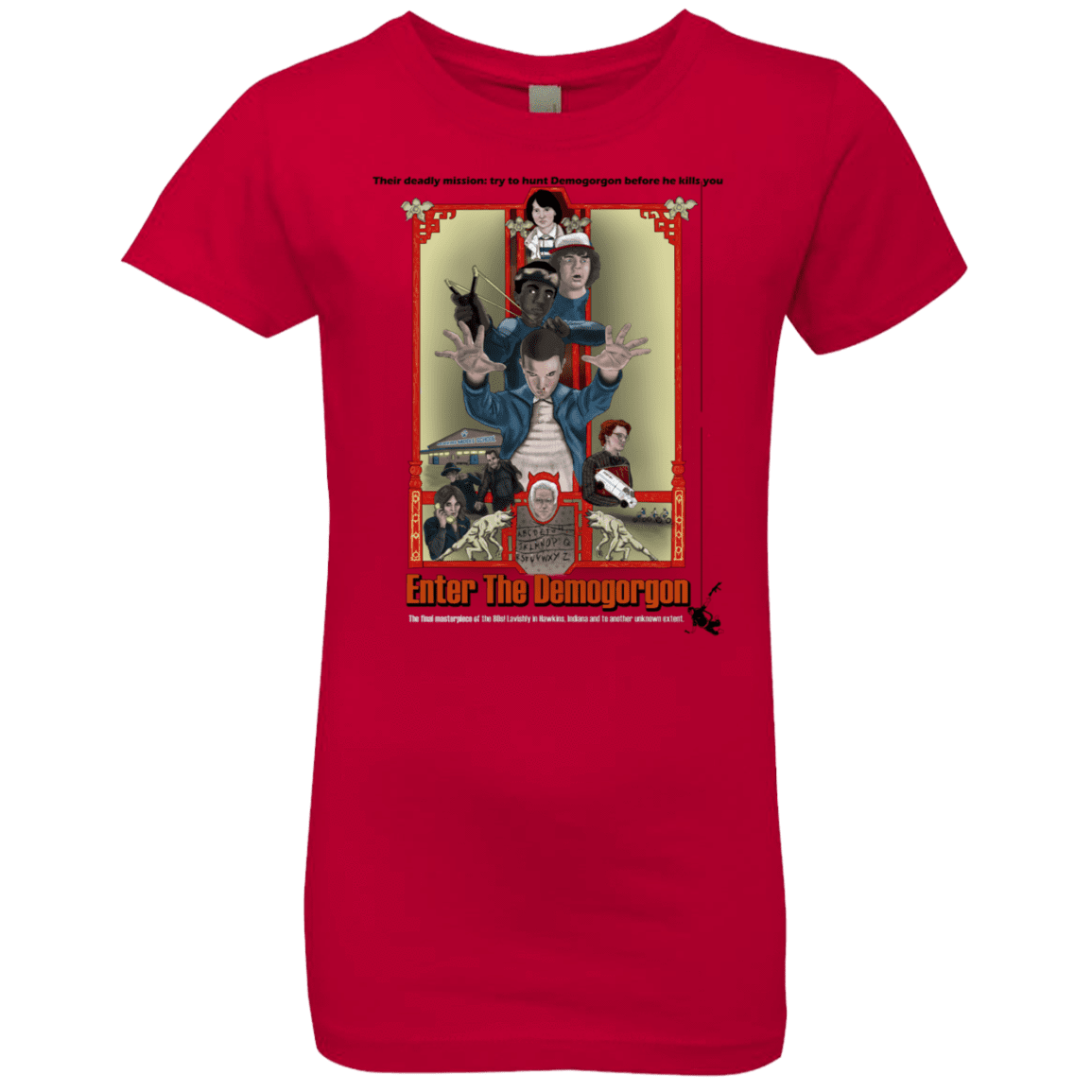 T-Shirts Red / YXS Enter the Dragon Girls Premium T-Shirt