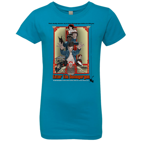 T-Shirts Turquoise / YXS Enter the Dragon Girls Premium T-Shirt