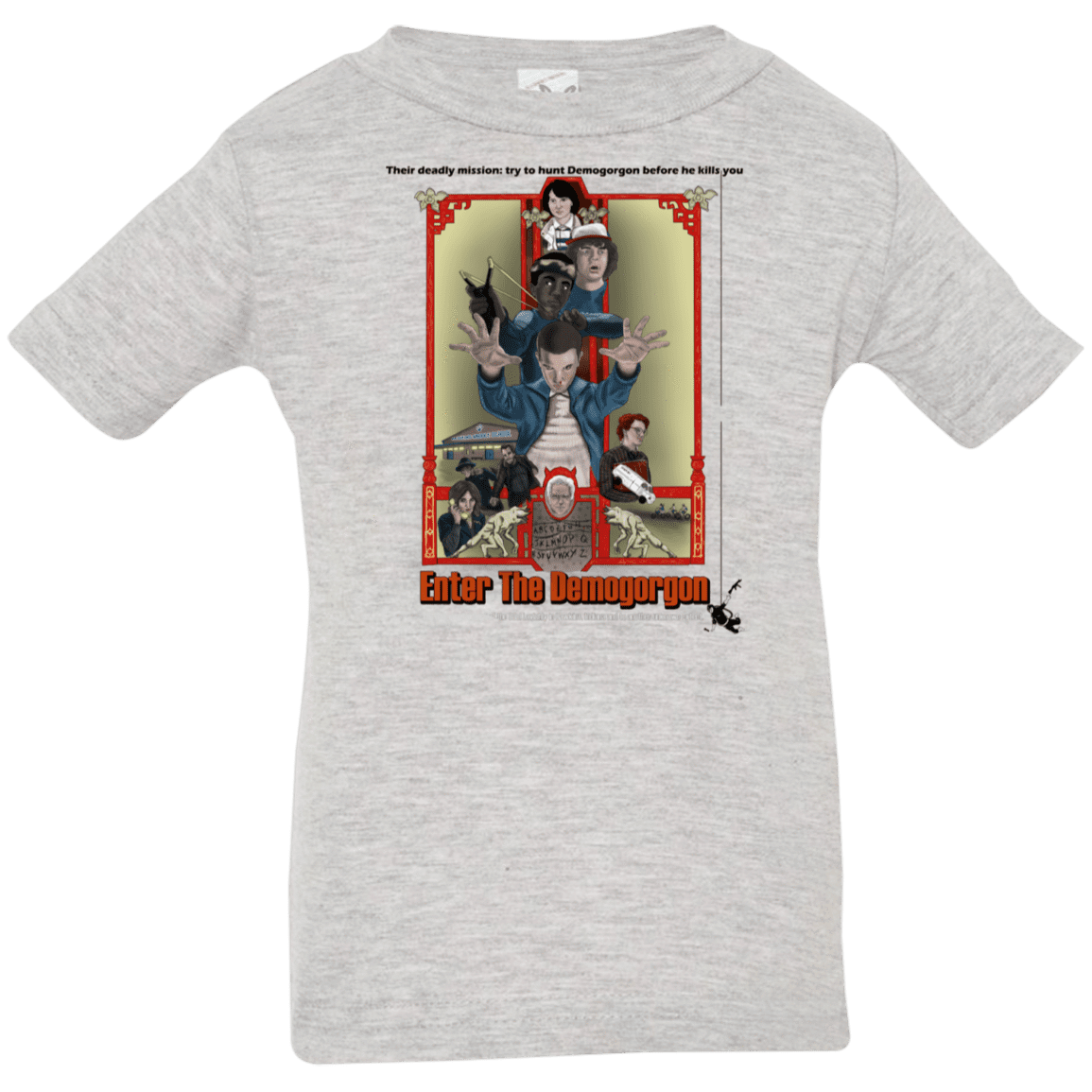 T-Shirts Heather Grey / 6 Months Enter the Dragon Infant Premium T-Shirt