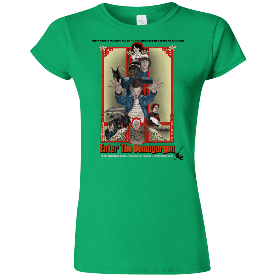 T-Shirts Irish Green / S Enter the Dragon Junior Slimmer-Fit T-Shirt