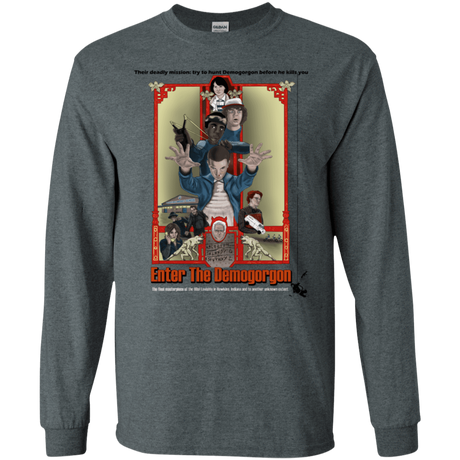 T-Shirts Dark Heather / S Enter the Dragon Men's Long Sleeve T-Shirt