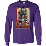 T-Shirts Purple / S Enter the Dragon Men's Long Sleeve T-Shirt