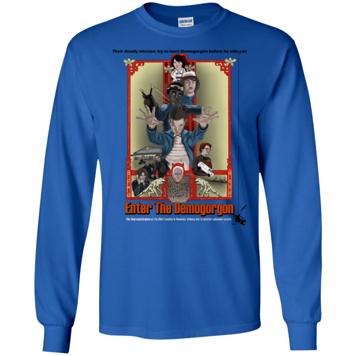 T-Shirts Royal / S Enter the Dragon Men's Long Sleeve T-Shirt