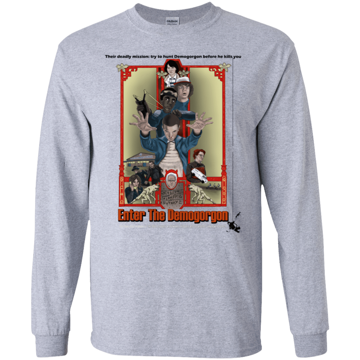 T-Shirts Sport Grey / S Enter the Dragon Men's Long Sleeve T-Shirt