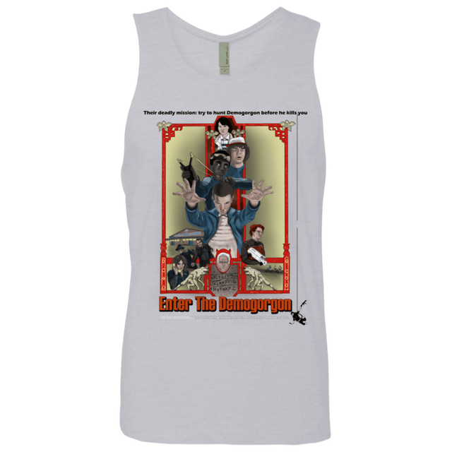 T-Shirts Heather Grey / S Enter the Dragon Men's Premium Tank Top