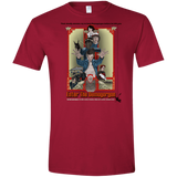 T-Shirts Cardinal Red / S Enter the Dragon Men's Semi-Fitted Softstyle