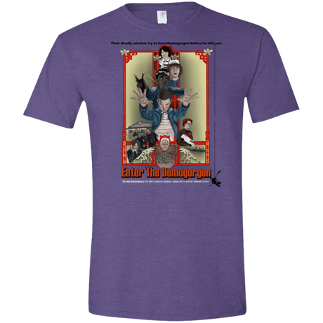 T-Shirts Heather Purple / S Enter the Dragon Men's Semi-Fitted Softstyle