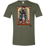T-Shirts Military Green / S Enter the Dragon Men's Semi-Fitted Softstyle