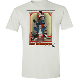T-Shirts White / X-Small Enter the Dragon Men's Semi-Fitted Softstyle