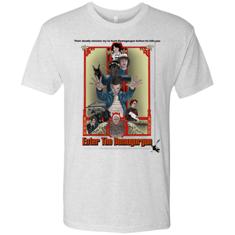 T-Shirts Heather White / S Enter the Dragon Men's Triblend T-Shirt