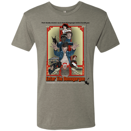 T-Shirts Venetian Grey / S Enter the Dragon Men's Triblend T-Shirt