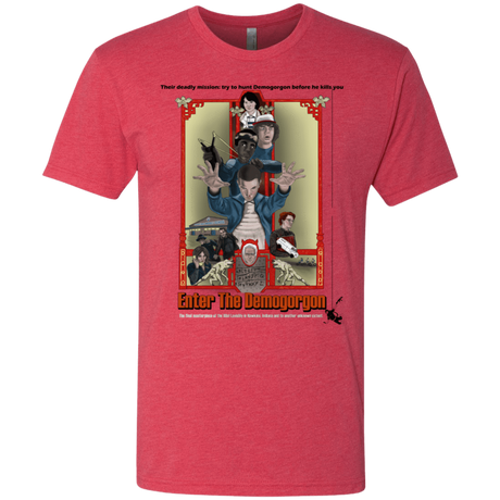 T-Shirts Vintage Red / S Enter the Dragon Men's Triblend T-Shirt