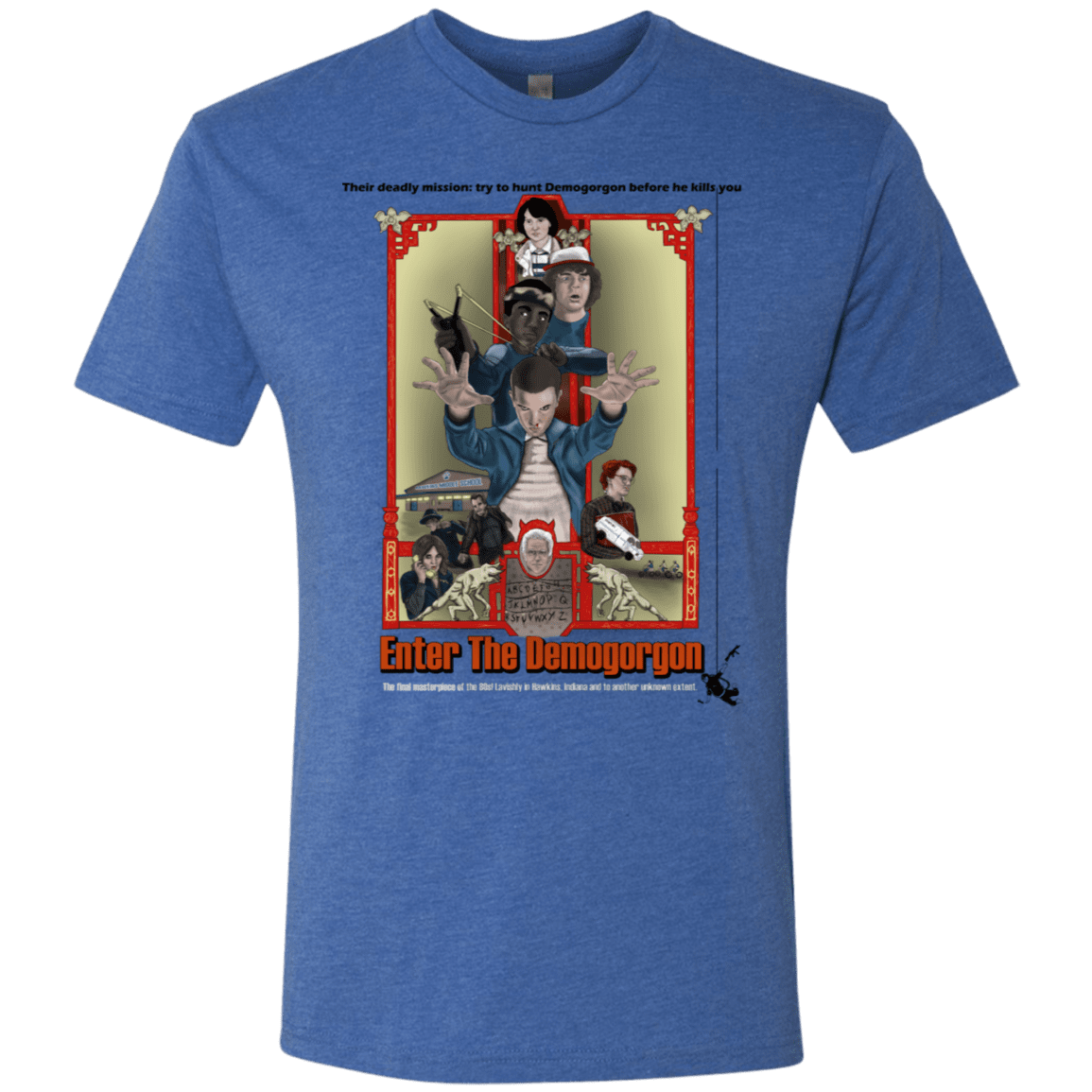 T-Shirts Vintage Royal / S Enter the Dragon Men's Triblend T-Shirt